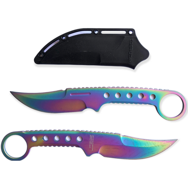 Tactical Hunting Rainbow Full Tang Knife Extreme - Edge Import