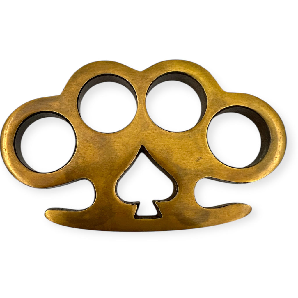 AB Spade Cutout Heavy Duty Knuckle Duster Paper Weight