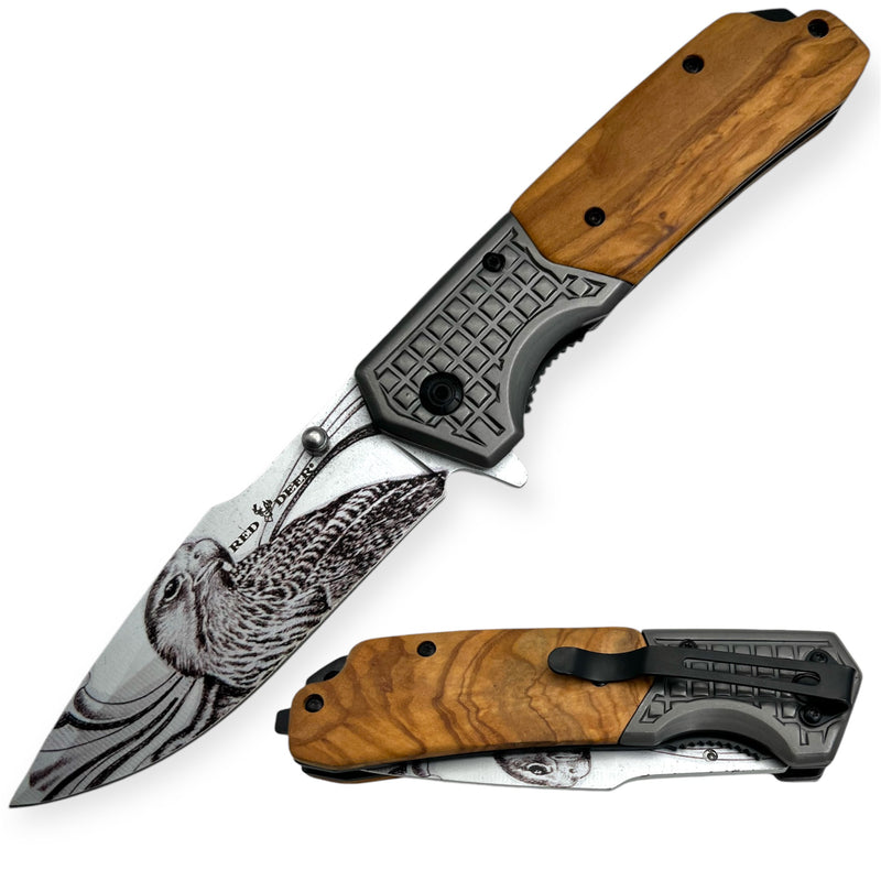 Red Deer® Grey/Wooded Handle Eagle