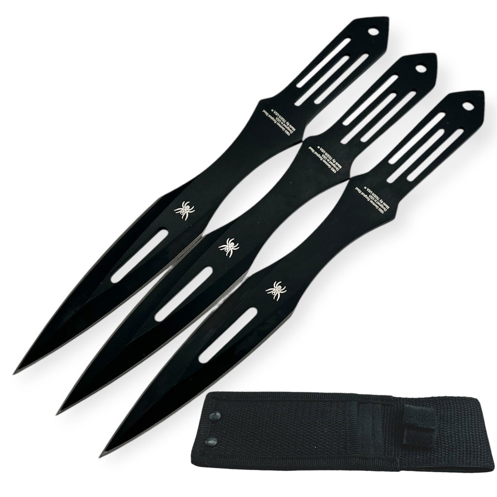 Tiger Usa® 3 Pc Throwing Knives Set Spider