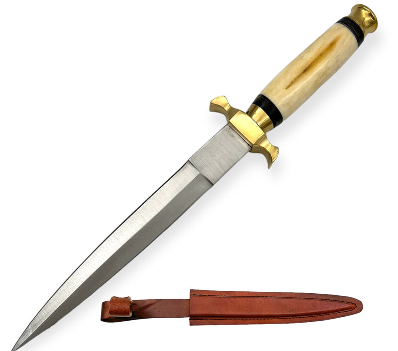 12.5 Inch Red Deer® Hunting Knife Double Edged