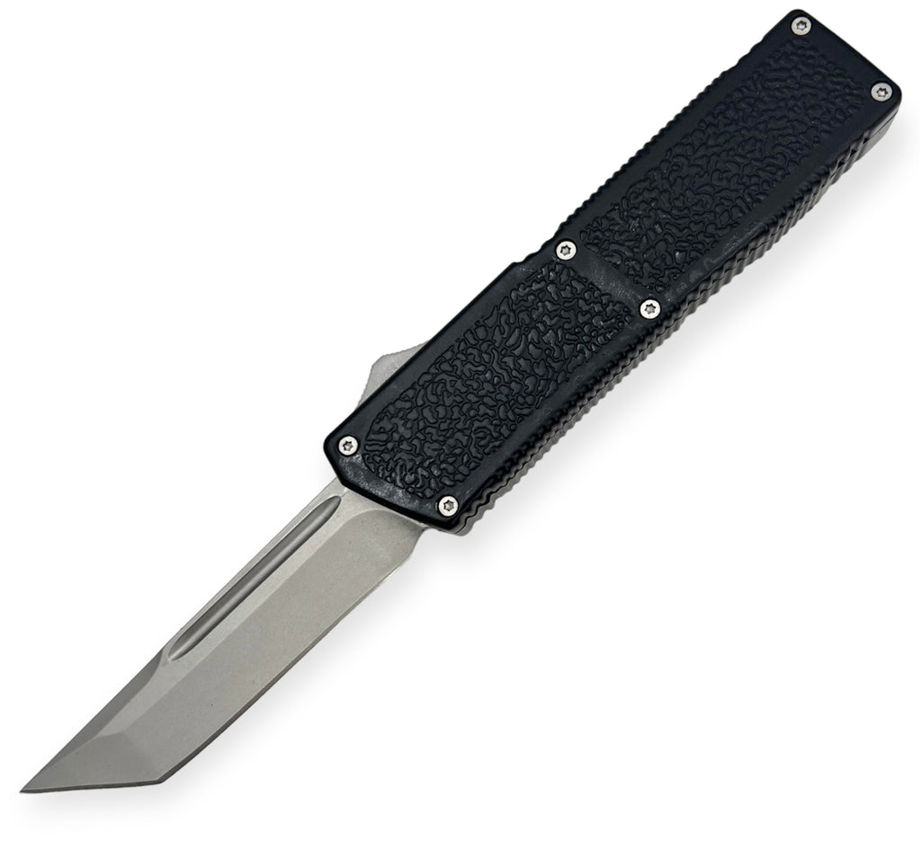 Lighting OTF Knife Black Tanto Blade