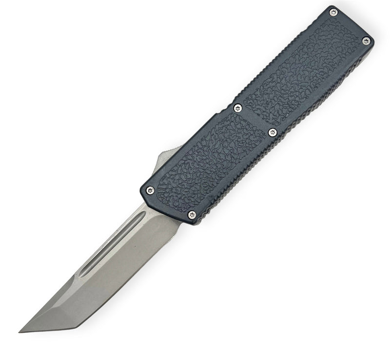 Lighting OTF Knife Grey Tanto Blade