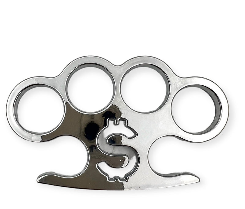 Solid Heavy Real Brass Knuckles Spike 1 Finger – Panther Wholesale
