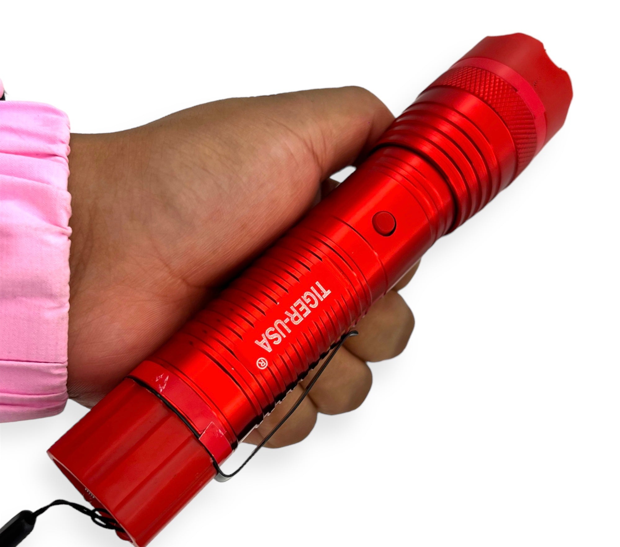 Tiger Usa Xtreme® 100 Mill V Stun Gun Flashlight Red Panther Wholesale 1411