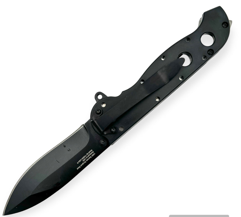 Tiger Usa® Spring Assisted Knife  Yellow Skull