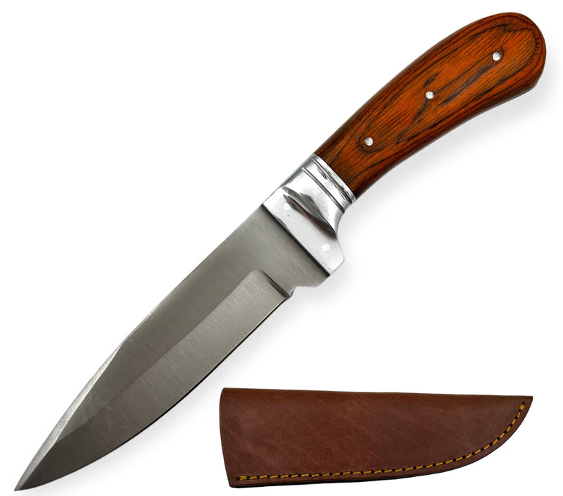 Red Deer® Hunting Knife 9.0  Inc Orange Wood