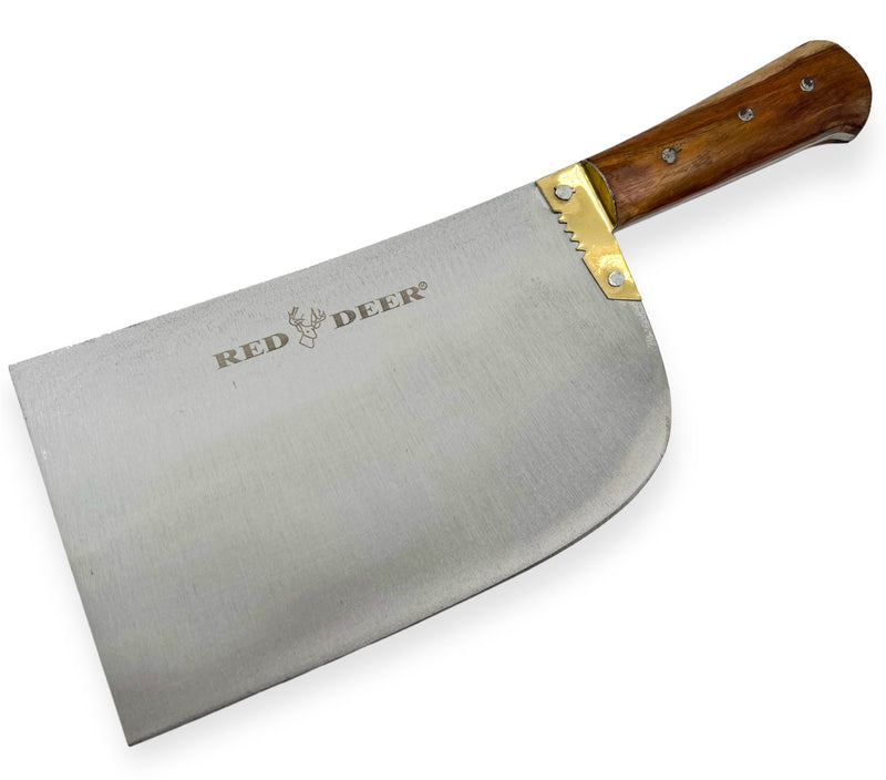 Red Deer® Wooden Meat Cleaver  14 inch
