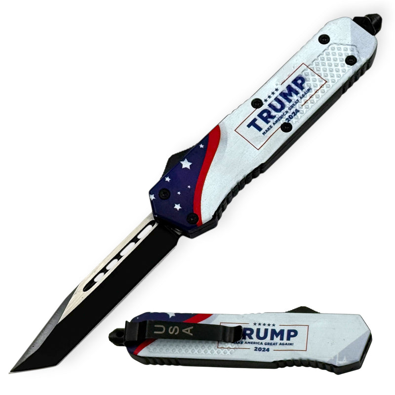 OTF Automatic Knife Trump 2024 Tanto Blade