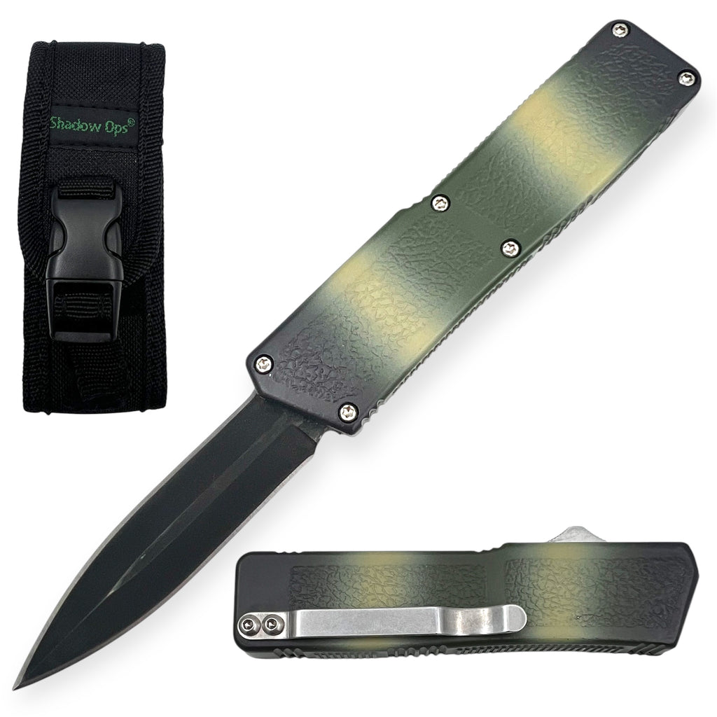 Shadow OPS  Lightning OTF Knive Double Blade