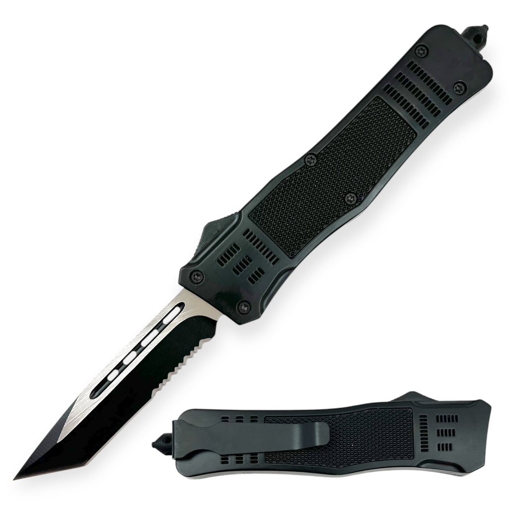 OTF 9 Inch Tanto with Carrying Case Black