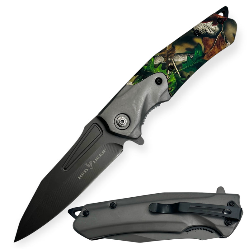 Red Deer® Grey/Camouflage pattern Handle