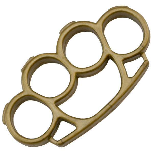 Solid Steel Brass Knuckle Buckle Big Ol' Buddy - Gold – Panther Wholesale