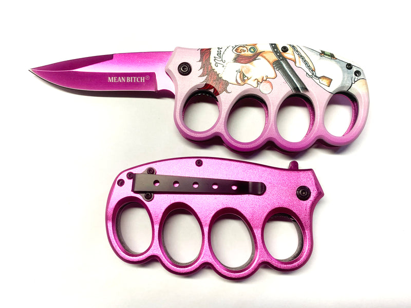 Tiger-USA® Elite Claw Knuckle Duster Trench Knife 3.25 w