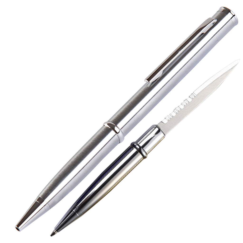 Pen Knife 12 PIECES Set - Silver