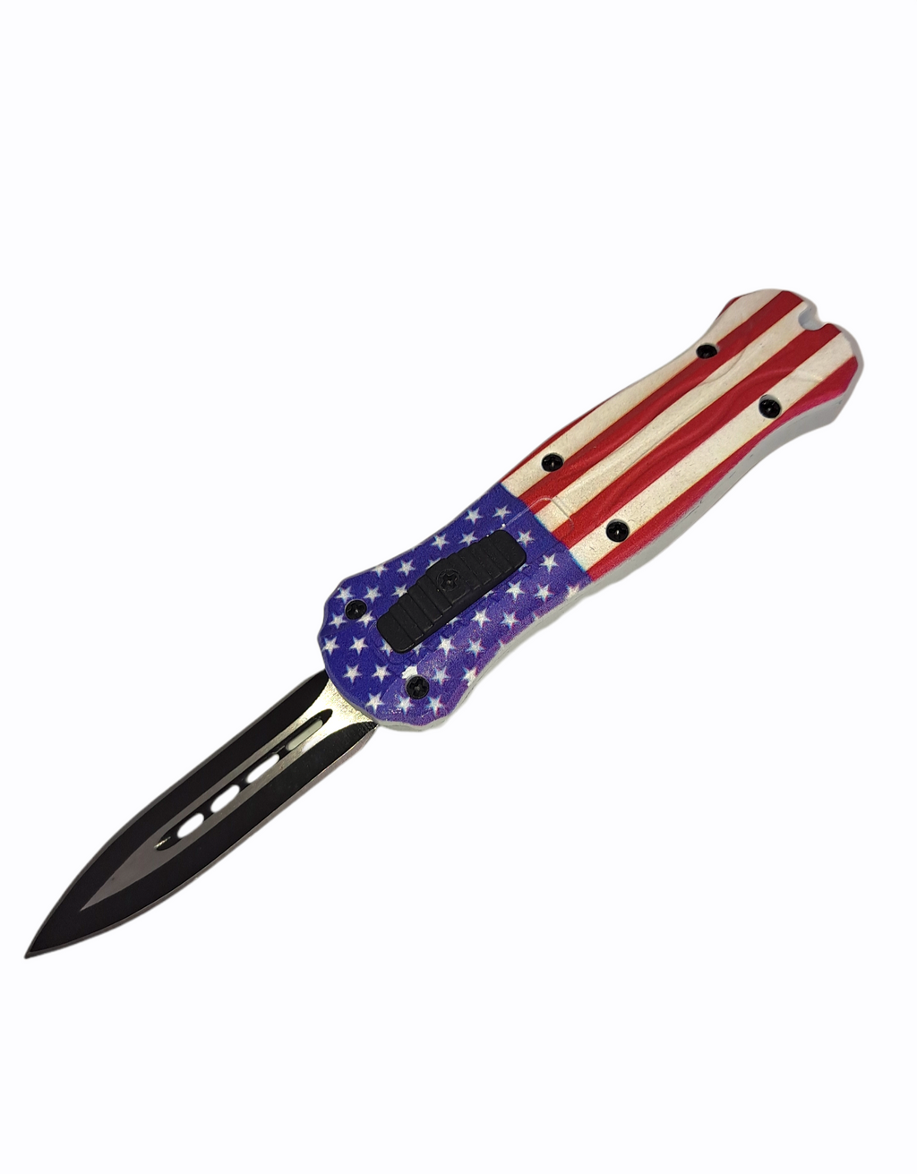 Mini Joker American Flag OTF Automatic Knife