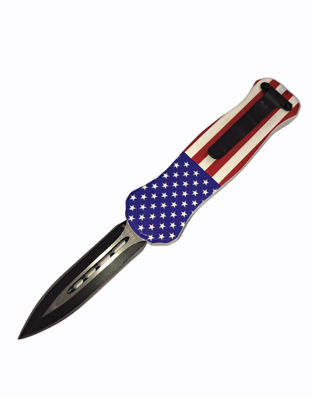 Mini Joker American Flag OTF Automatic Knife