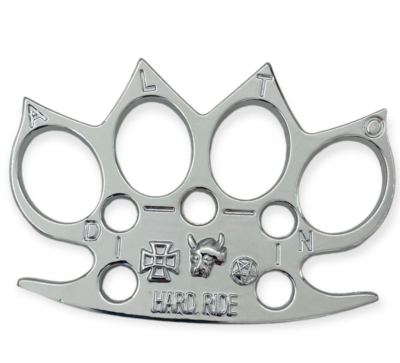 100% Pure Brass Knuckles Paperweights Spike Point - Edge Import