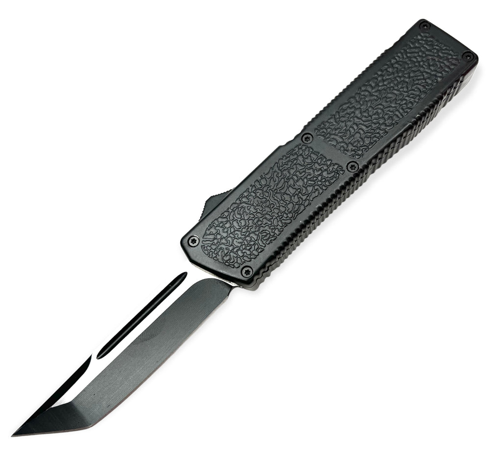 Lighting OTF Knife Tanto Black W Case