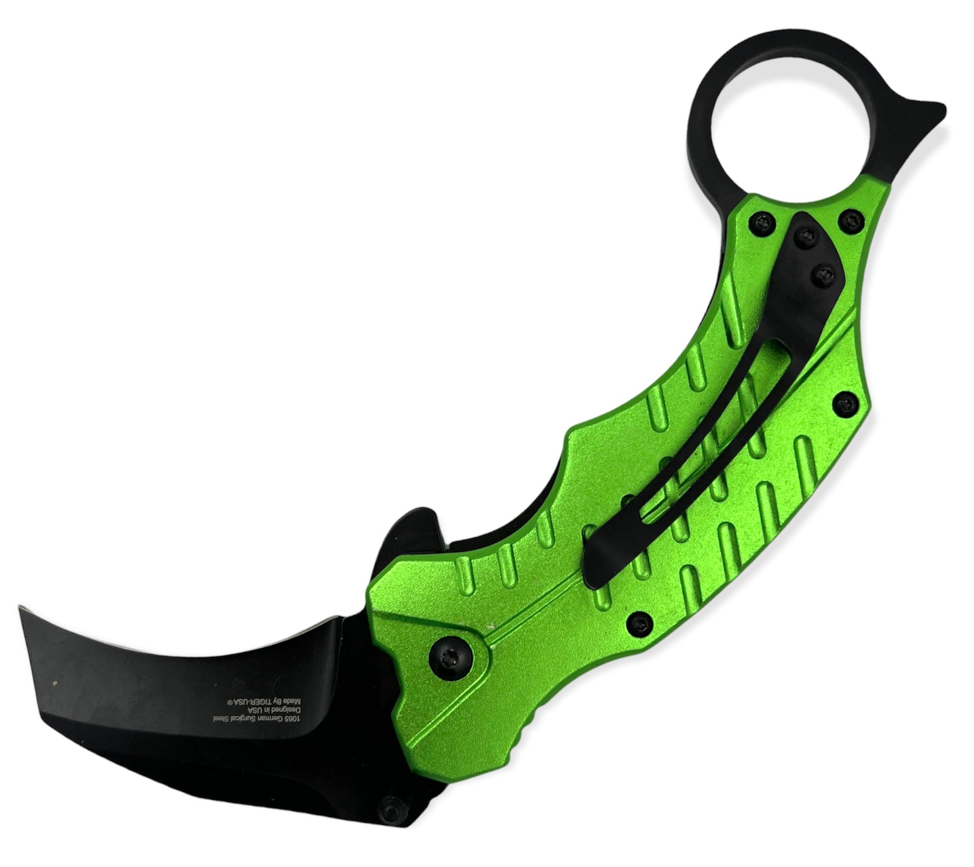 Tiger-USA® Folding Knife Karambit Style GN – Panther Wholesale