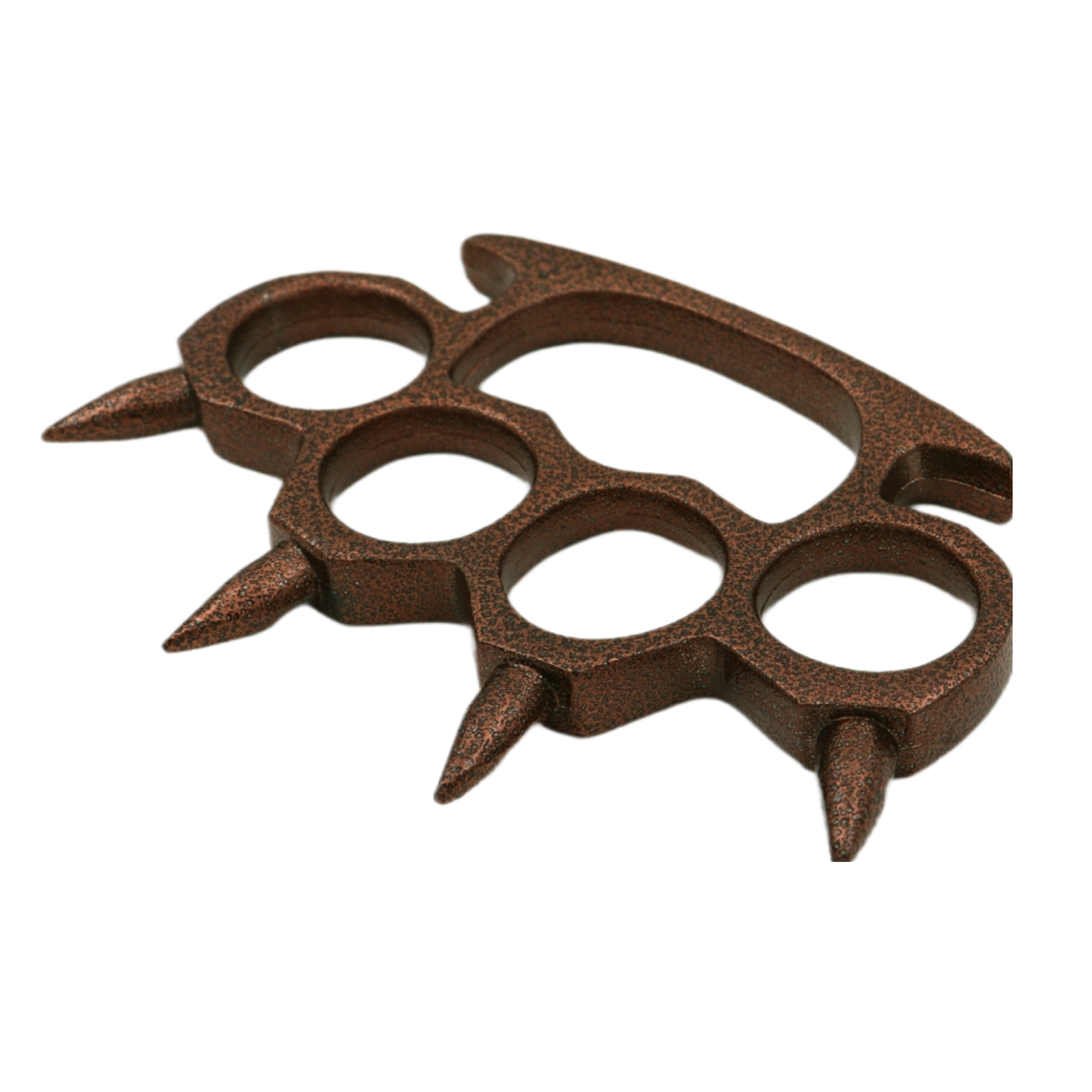 Spiked Solid Steal Knuckle Duster - Copper – Panther Wholesale